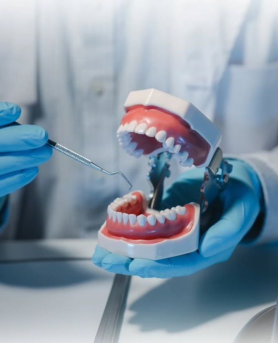 Dental Therapy students receiving practical clinical training
